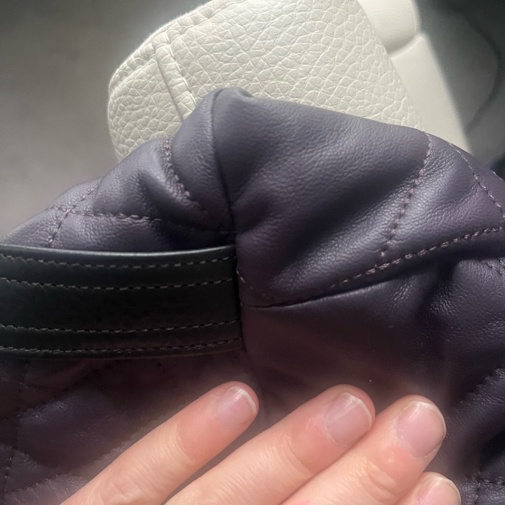 RELIST - Rough & Tumble purple Pashi quilted medium duffel - Picture 6 of 9